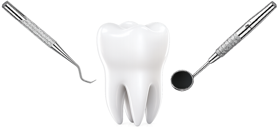 Dental cleaning tools and tooth